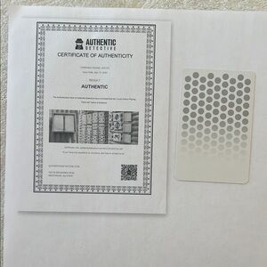 Authentic Louis Vuitton Playing Card